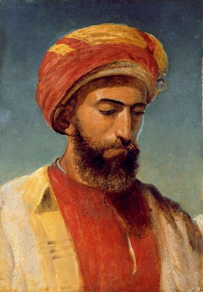 Portrait of a Man in a Turban by William Gale